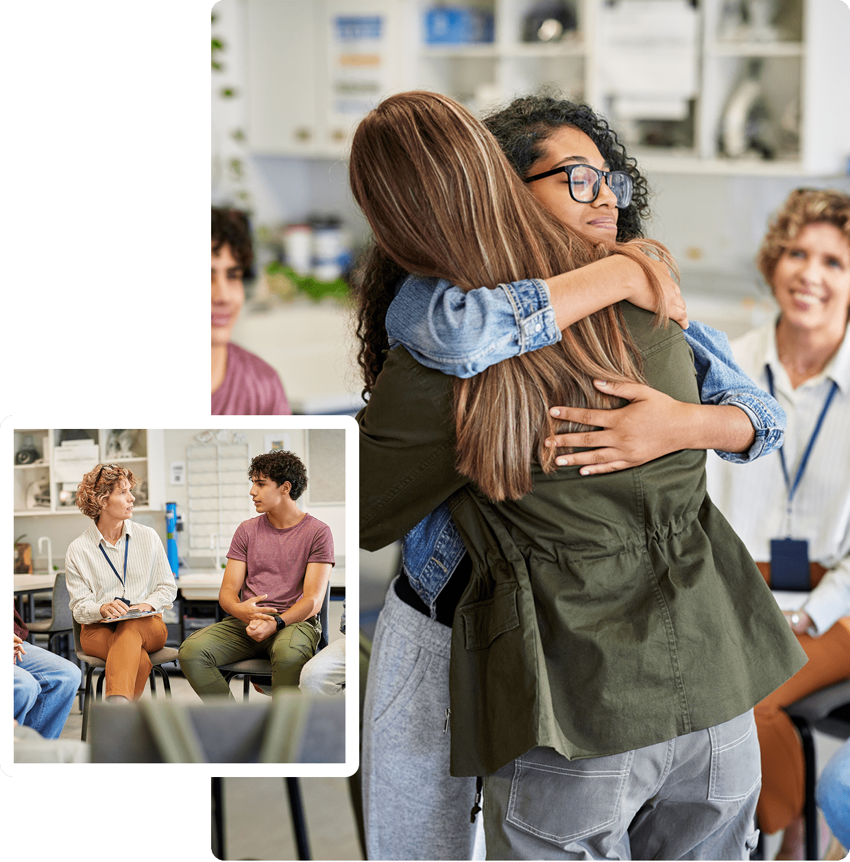 Supportive group therapy session